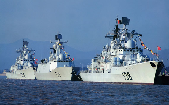 尖閣諸島周辺で中国海軍の艦船が海上自衛隊の護衛艦にレーダーを照射した問題