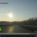 ロシアの隕石動画